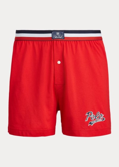 Men's Polo Ralph Lauren Cotton-Modal Knit Boxers | 935712HMU